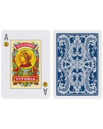 Fournier 20 Poker Speelkaarten Spanje Blauw
