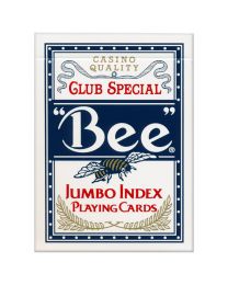 Bee Jumbo Index speelkaarten blauw