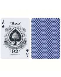 Bee playing cards blauw