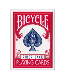 Bicycle Rider Back speelkaarten rood