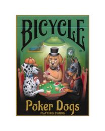 Bicycle Poker Dogs playing cards