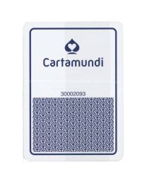 Cartamundi plastic casino speelkaarten blauw