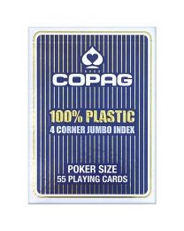 COPAG 100% plastic 4 corner index blauw