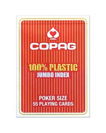 COPAG 100% plastic Jumbo Face rood