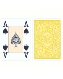 Dal Negro speelkaarten poker geel