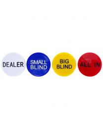 Set van 4 Dealer Buttons
