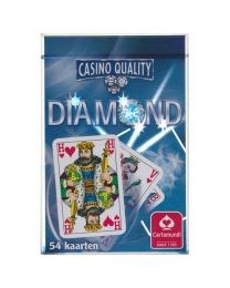 Diamond speelkaarten Cartamundi blauw