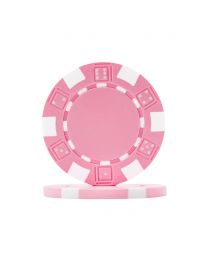 Pokerchips Dice roze