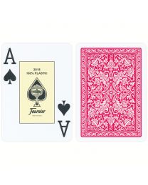 Fournier Poker 2818 casino kaarten 2 jumbo index rood