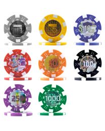 Poker set Nederlandse gulden 500 pokerfiches