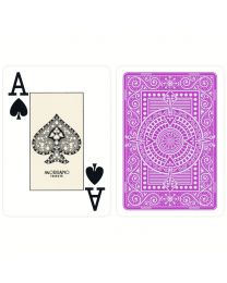 Plastic kaarten Modiano Texas Poker paars