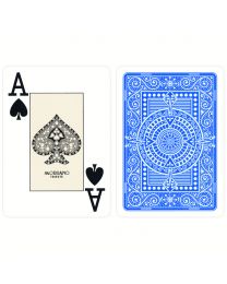 Plastic kaarten Modiano Texas Poker lichtblauw