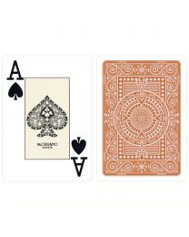 Plastic kaarten Modiano Texas Poker bruin