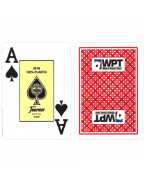 World Poker Tour kaarten Fournier rood