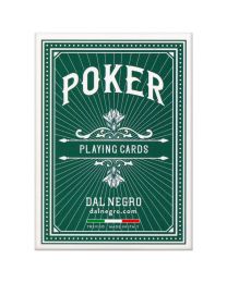 Dal Negro speelkaarten poker groen
