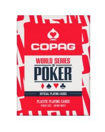 COPAG World Series of Poker kaarten rood