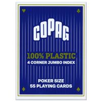 COPAG 100% plastic 4 corner index blauw