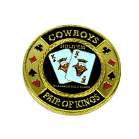 Card Protector Cowboys Pair of Kings