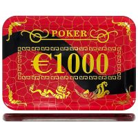 Casino poker plak €1000