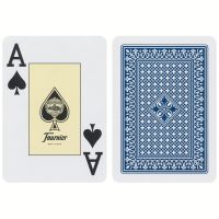 818 Poker Fournier speelkaarten blauw