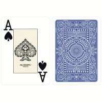 Plastic kaarten Modiano Texas Poker blauw