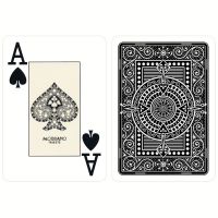 Plastic kaarten Modiano Texas Poker zwart
