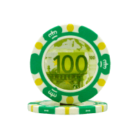 Pokerchips Euro ontwerp €100