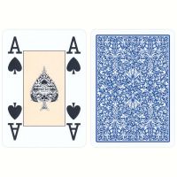 Dal Negro speelkaarten poker blauw
